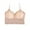Khaki, variant on Herrnalise Women's Lace Bandeau Bra Wireless Bralette Seamless Bandeau Crop Tube Top Bra with Pads