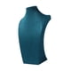 thumbnail image 4 of Expositor de collares que muestra un maniquí decorativo de terciopelo para exhibir collares. Verde 40cm Alto, 4 of 9