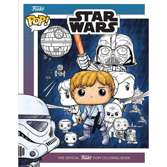 Star Wars Star Wars: The Official Funko Pop! Coloring Book, (Paperback)