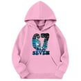 thumbnail image 3 of shqvo Hoodies for Little Girls Cute Bow Cherry Graphic Hooded Pullover Sweatshirts Spring Fall Trendy Sweater Shirts, 3 of 6