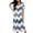 Ikat Print, variant on Eternatastic Women Short Sleeve Loungewear Nightgown Crew Neck Loose House Dress Soft Comfy Long Nightshirts Sleepwear X-Large Strawberry