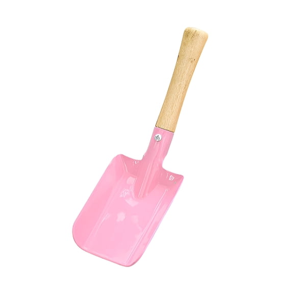 ACDANC Garden Shovel Hand Trowel,Small Garden Shovels with Wood Handle,Heavy Duty Stainless Steel Gardening Tools,Shovel for Digging,Planting,Measure,Transplanting