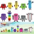 thumbnail image 1 of 10Pcs/Set Numberblocks Plush Toys Educational Stuffed Number Blocks Toys Cartoon Figure Stuffed Plushies Children Gift, 1 of 5