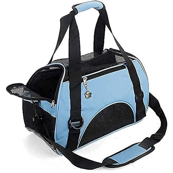 FlyHome21 MisteSun Cat Carrier,Soft-Sided Pet Travel Carrier Cats,Dogs Puppy Comfort Portable Foldable Pet Bag Airline Approved