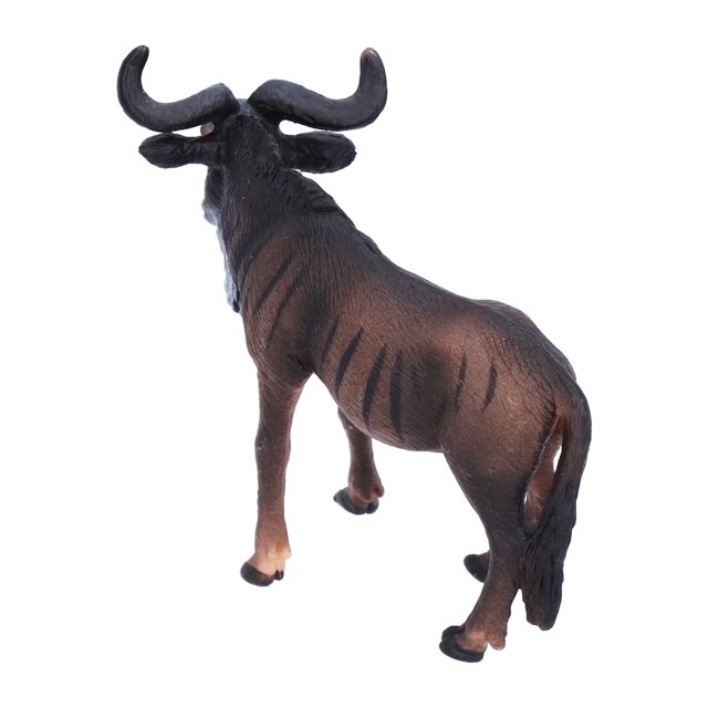 Wildebeest Figure, Plastic Wildebeest Figurine for Birthday Gifts for Collection
