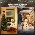 thumbnail image 4 of Zimtown 5ft LED Lighted Snowman Christmas Snowman w/ 200 LED Lights Pop-Up, 4 of 8