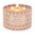 thumbnail image 3 of Yankee Candle Pumpkin Banana Scone 3-Wick Tumbler Candle with a Metal Pumpkins Jar Holder, 3 of 4