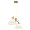 thumbnail image 5 of Chandelier in Natural Brass, 5 of 7