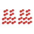 thumbnail image 4 of Transemion 10pcs Line Clip For Hose Guide Brake Cable Parts In Plastic For S Style Clips Red 10pcs 2Set, 4 of 6