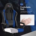 thumbnail image 6 of Gaming Chair Office Chair High Back Racing Computer Chair Task PU Desk Chair Ergonomic Swivel Rolling Chair with Lumbar Support for Home Office, 6 of 7