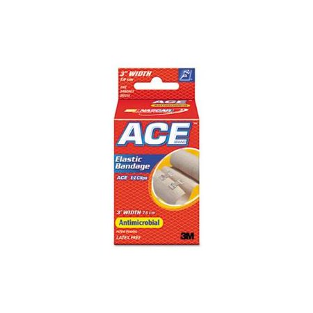 Elastic Bandage with E-Z Clips, 3"