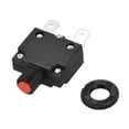 thumbnail image 2 of Interruptores automáticos térmicos 15A 125/250V CA 32V CC Interruptor de reinicio manual por botón Protectores de sobrecarga 2 Pcs, 2 of 4