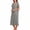 Gray, variant on Ytndtr Hospital Gowns for Women Short Sleeve Tear Away Snap Open Back Dress Surgery Adaptive Nightgowns