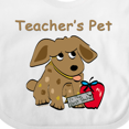 thumbnail image 4 of Inktastic Teacher's Pet Boys or Girls Baby Bib, 4 of 4