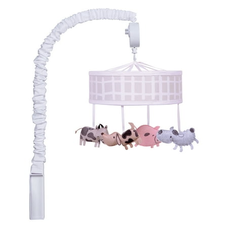 UPC: 0846216060434 | Unisex Farm Stack Animals Musical Mobile by Trend Lab