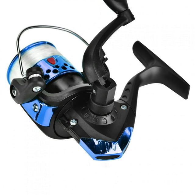 Garosa 3Colors Freshwater Plastic Plating Lightweight Spinning Fishing Reel Tackle Accessory, Plating Fishing Reel, Spinning Reel