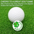 thumbnail image 5 of Golf Ball Marker Hat Clip Magnetic Hat Clips Durable Removable Ball Markers Attaches Easily to Cap Gifts for Men Women Golfer, 5 of 10