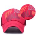 thumbnail image 4 of Sombrero de camionero de malla vintage para hombre Rosa, 4 of 9