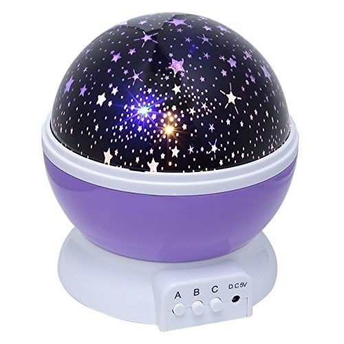 INFAPOWER STAR LIGHT ROTATING PROJECTOR F060 14 STAR & MOON EFFECTS 