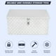 thumbnail image 3 of Caja de herramientas Garvee de aluminio con placa de diamante de 20 pulgadas con cerradura y llave, 3 of 6