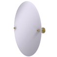 thumbnail image 1 of Frameless Oval Tilt Mirror with Beveled Edge - TA-91-SBR, 1 of 1