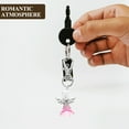 thumbnail image 5 of Raindrops Angel Keychain Set in Multiple Colors, Zinc Alloy Material, Ideal Gift for Special Occasions and Daily Use, 5 of 8