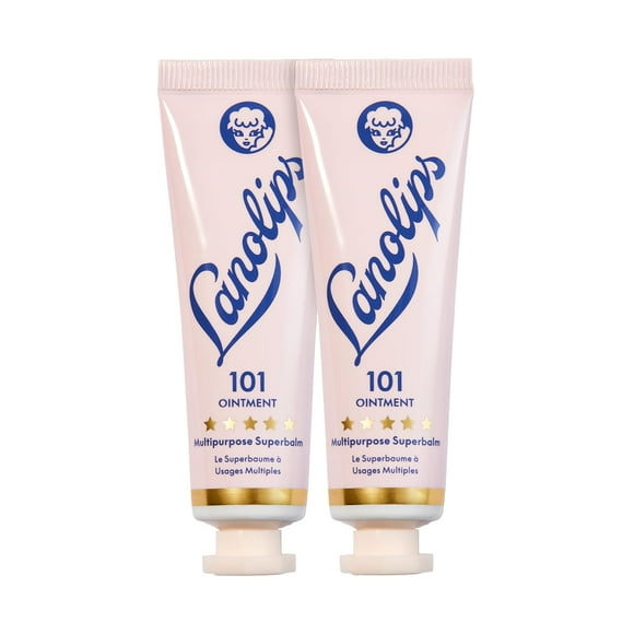 Bálsamo labial Lanolips 101 Ointment Multi-Balm Duo, 15 ml (paquete de 2)