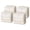 Beige, variant on DIMJ Portable 4-Compartment Closet Organizer Set with 4 Pack Comforter Storage Bags 66L-110L, Beige