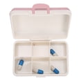 thumbnail image 3 of Organizador De Pastillas, Estuche Para Pastillas, 3 Colores Opcionales, 6 Rejillas Para Viajes Al Aire Libre, 3 of 7