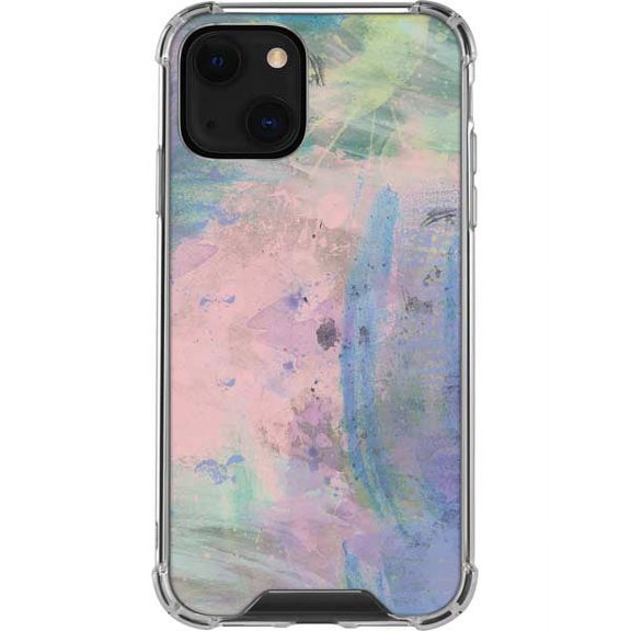 Skinit Abstract Art Rose Quartz & Serenity Abstract iPhone 13 Clear Case