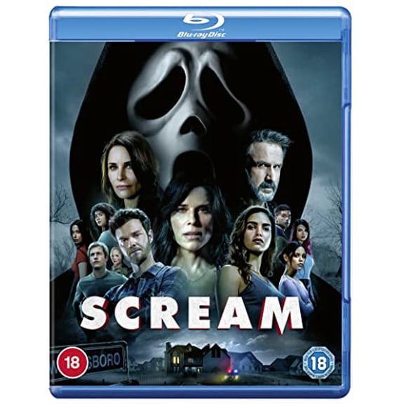 Scream (2022) (Blu-ray) Dylan Minnette Jack Quaid Jenna Ortega Jasmin Savoy Brown Courteney Cox