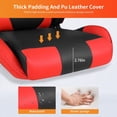 thumbnail image 4 of Ergonomic Gaming Chair, Seat Height Adjustment Rolling Swivel Racing Office Chair with Lumbar Support & Headrest Armrest PC Computer Chairs for Adults E-Sports Home Office Desk Chair, 4 of 7