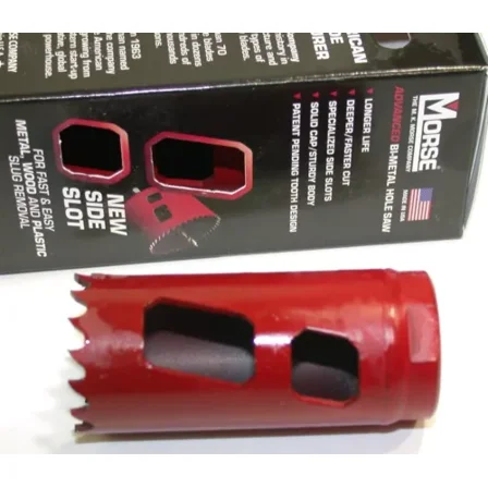 Up To 55 New 1-1/16" Morse Premium Bi-Metal Hole Saws Mhs17 Free Shipping