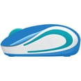 thumbnail image 2 of Logitech M187 Ultra Portable Wireless Mouse, USB Nano Receiver, Blue, 2 of 5
