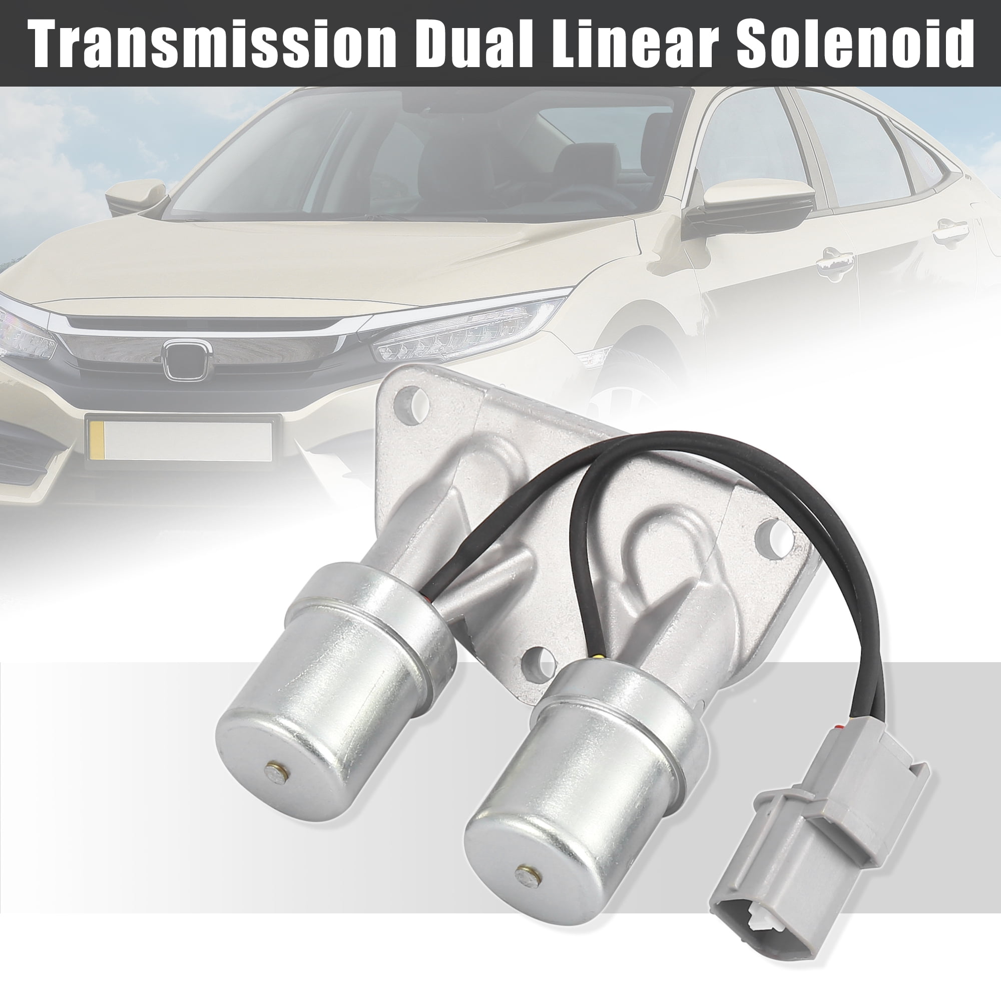 Unique Bargains Transmission Clutch Dual Linear Solenoid Valve for Honda Civic 2001-2004