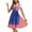 Blue, variant on Women's Oktoberfest Outfits 2 Pcs Beer Carnival Outfit Halloween Dirndl Dress Bavarian Outfits Party Navy 20