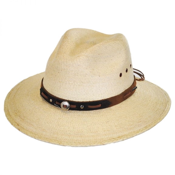 Chambers Palm Leaf Straw Aussie Hat - S - Natural