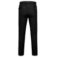 thumbnail image 3 of Little Donkey Andy Men's Fleece lined Hiking Ski Snow Pants, Winter Windproof Softshell Pants, Warm and Water Repellent, Black S, 3 of 7