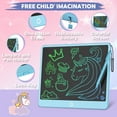thumbnail image 3 of Xueyu 12 Inch Colorful Doodle Board Drawing Pad, Erasable Electronic Drawing Pads, Car Trip Educational Toys, 1 Pack, 3 of 7