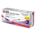thumbnail image 1 of Jeringa BD Ultra Fine para insulina BD Ultra-Fine 0.3ml 31G x 6mm caja c/10 pzas, 1 of 3