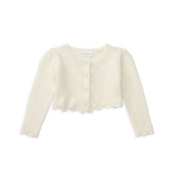 baby girl shrug cardigan