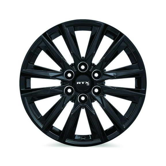 RTX OE Custom Wheel 22x9 Inch Rim for Cadillac 2000-2022 Escalade 78.1mm CB Offset 25mm Gloss Black