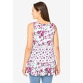 thumbnail image 2 of Woman Within Plus Size Tiered Tank, 2 of 6