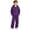 R117-Dark Purple, variant on RMGVDSD Boys Sweatsuit Set Casual Solid Color Hoodie Sweatshirts And Wide Leg Sweatpants Two Piece Outfit Kids Fall Winter Clothing Sets 4-5 Years