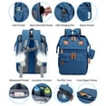 thumbnail image 5 of Baby Diaper Bag with Changing Station, Waterproof Diaper Bag Backpack for Moms Dads, Baby Shower Gifts, 5 of 7