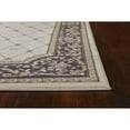 thumbnail image 2 of 5' x 8' Ivory or Grey Diamond Bordered Area Rug, 2 of 4