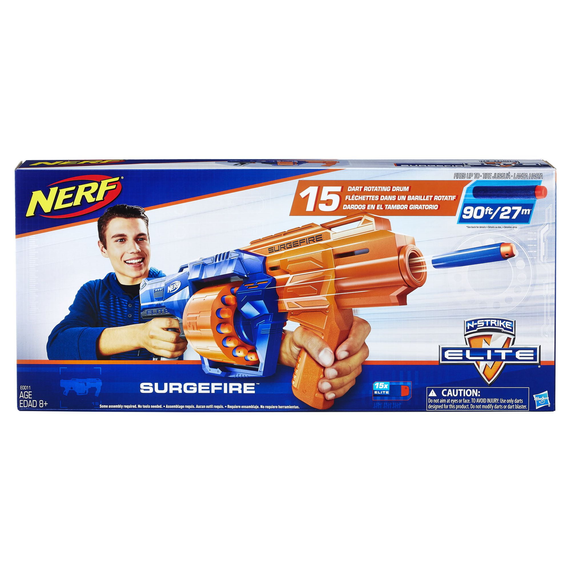 Lanzador nerf elite 2.0 best sale shockwave surgefire