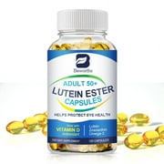 BEWORTHS Lutein Ester Capsules Contains Zinc, Vitamins C, E, Omega 3, Lutein, & Zeaxanthin Helps Protect Eye Health Reduce Eye Strain