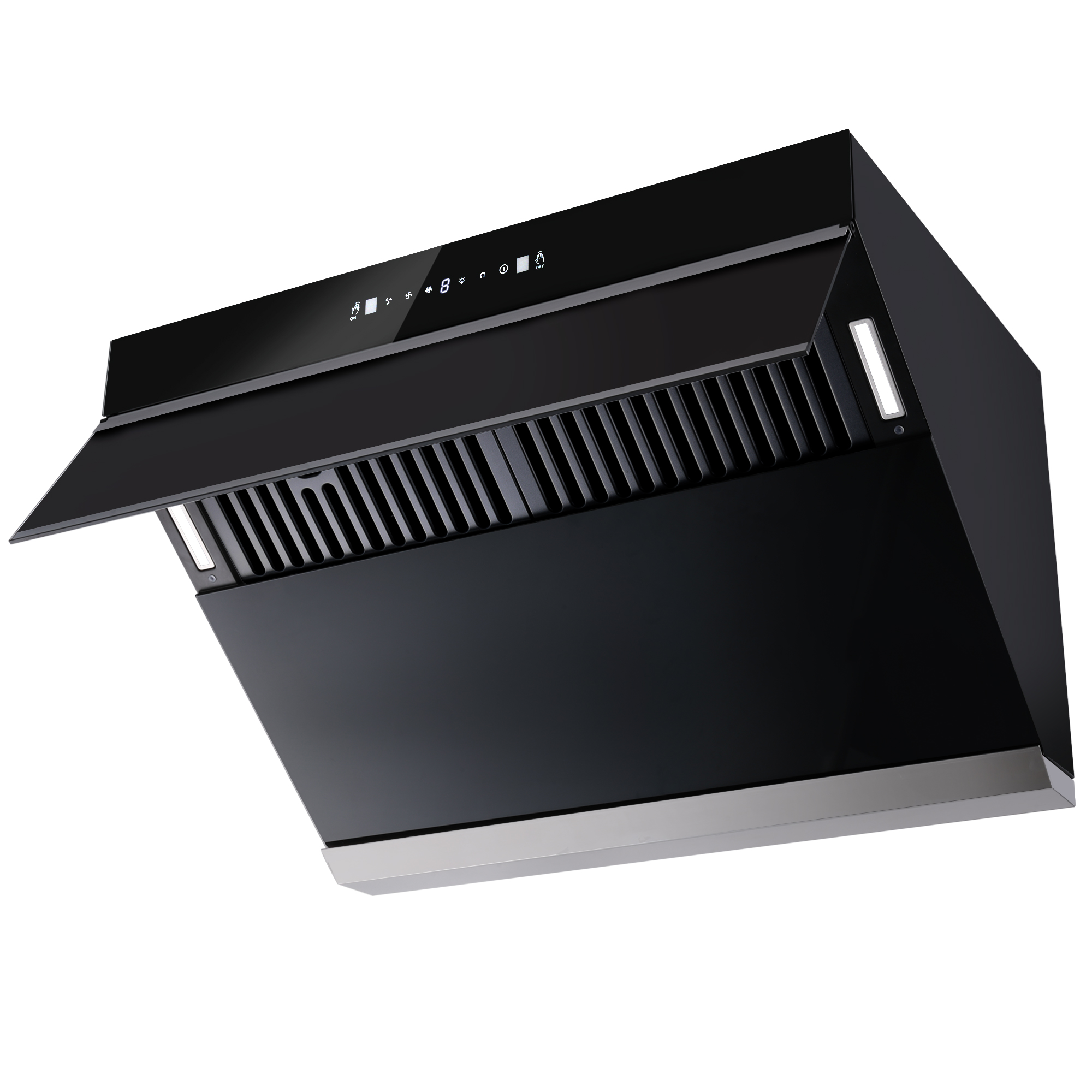Joeaonz 30-Inch Stainless Steel Wall Mount Range Hood with 3-Speed Exhaust Filter