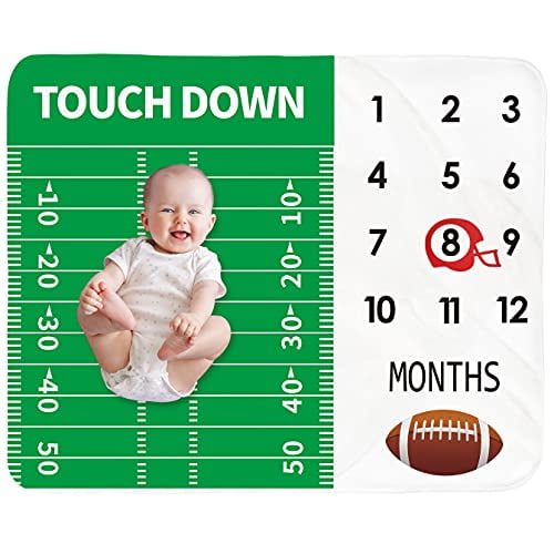 Baby Monthly Milestone Blanket Boy Newborn Month Blanket Unisex